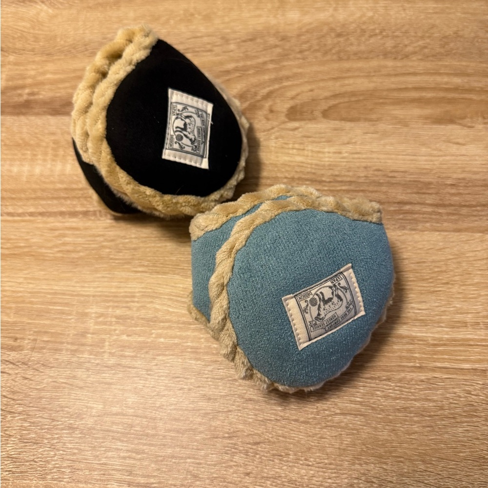 Black and Blue Ear Muffs